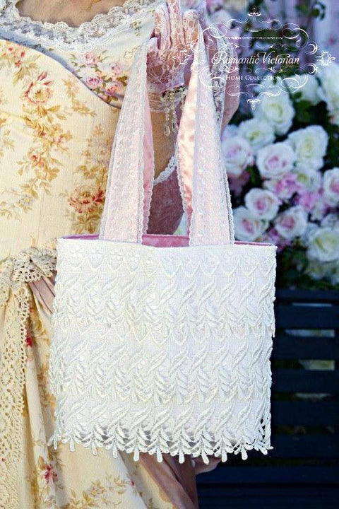 Victorian Venetian Lace Handbag