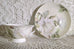 White Iceberg Rose Bone China Tea Cup and Saucer-Roses And Teacups