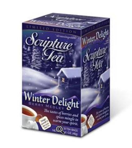 Winter Delight Berry Medley Scripture Tea Tea Bags