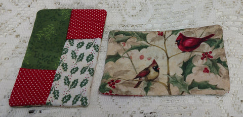 Winter Holly and Cardinal Tissue Pack Cover - Only 4 Left!-Roses And Teacups