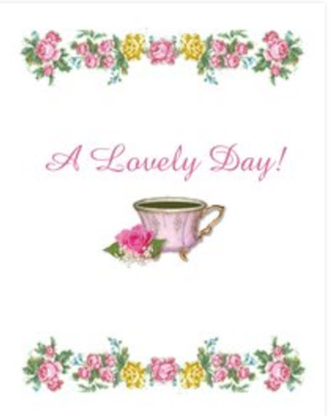 Wishing You a Lovely Day Greeting Card