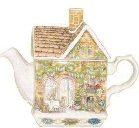 Wisteria Cottage Collectible Teapot