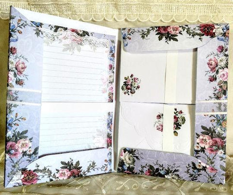 Carol Wilson Writing Set Floral - Only 2 Available!