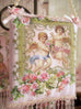 Cherubs and Doves Crystal Roses Sachets