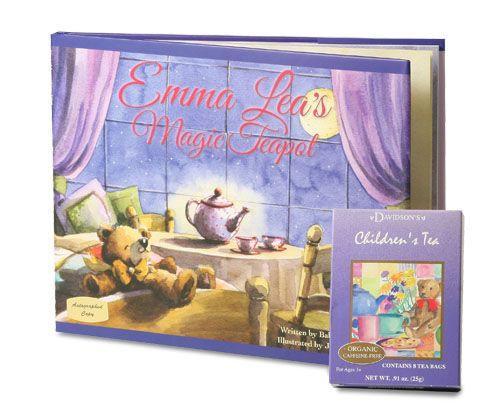 Emma Leas Magic Teapot Book with 8 Pack of Children's Tea