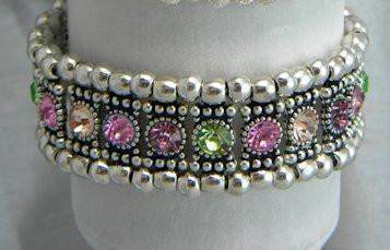 Pastels Crystal Stretch Bracelet