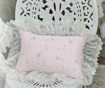 Romance Pink Rectangle Pillow