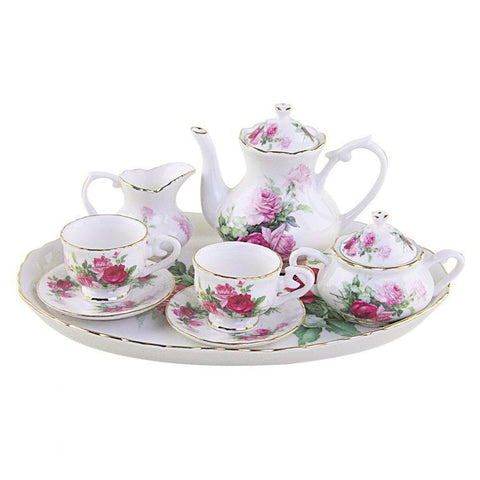 Rose Garden Girls Tea Set - FREE Tea Included!