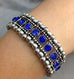 Sapphire Crystal Stretch Bracelet