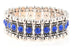 Sapphire Crystal Stretch Bracelet